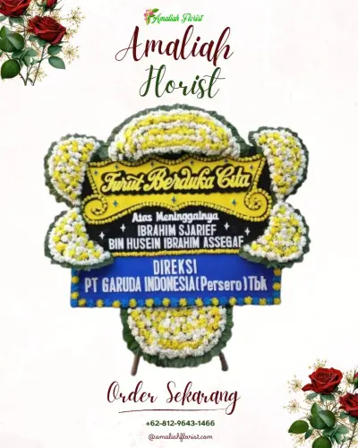 Papan Bunga Duka di Ringdikit